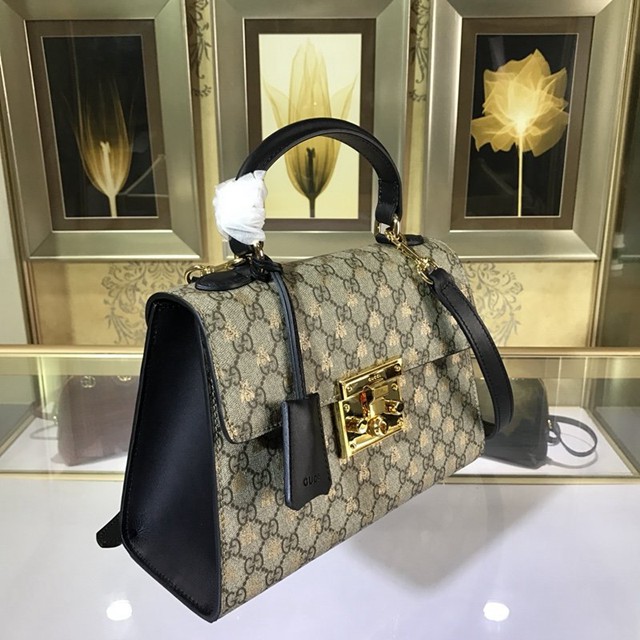 Gucci女包 453188 古馳雙G紋單肩手提托特包 GUCCI大號單肩包  gqy1200